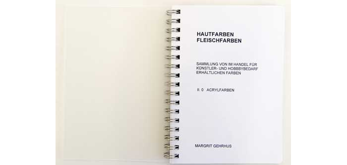 mustertafeln - booklets